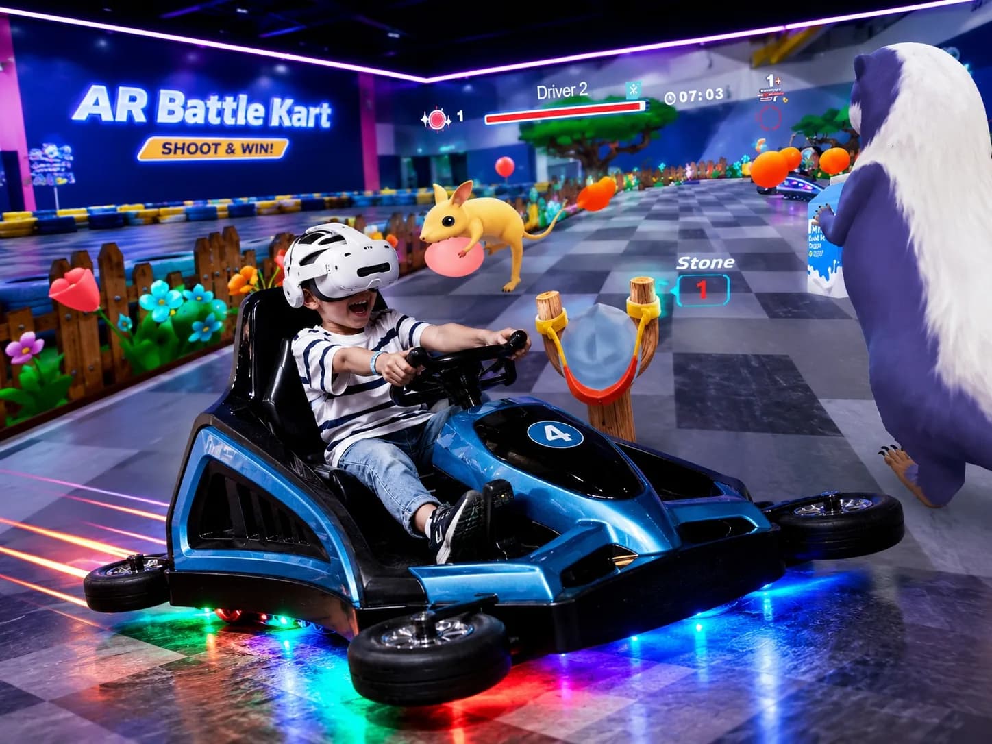 AR Battle Kart at Playerbox Iconsiam