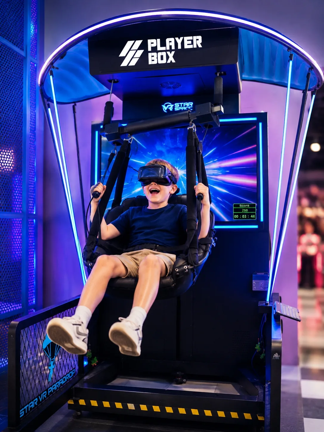 VR Paradrop/Paraglider at Playerbox Iconsiam