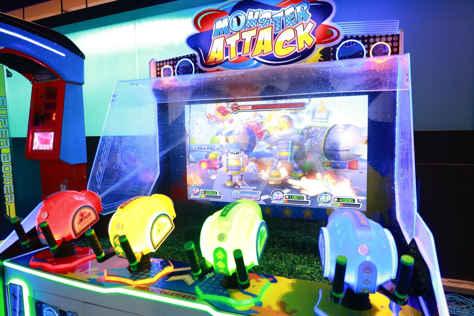 Playerbox arcade floor at Siam Discovery, Floor 4