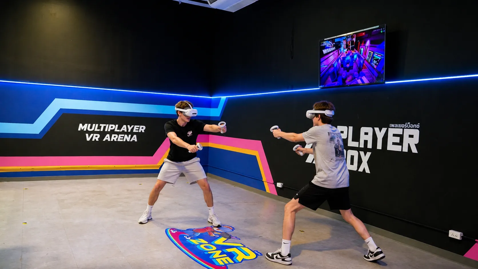VR Zone ประสบการณ์เสมือนจริง — PLAYERBOX